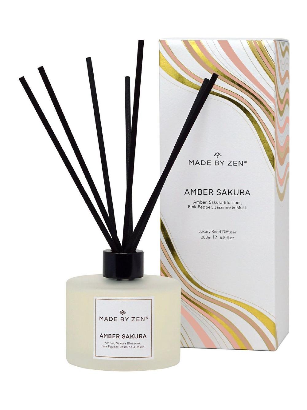 seraphine Made by Zen Signature Reed Diffuser Amber Sakura