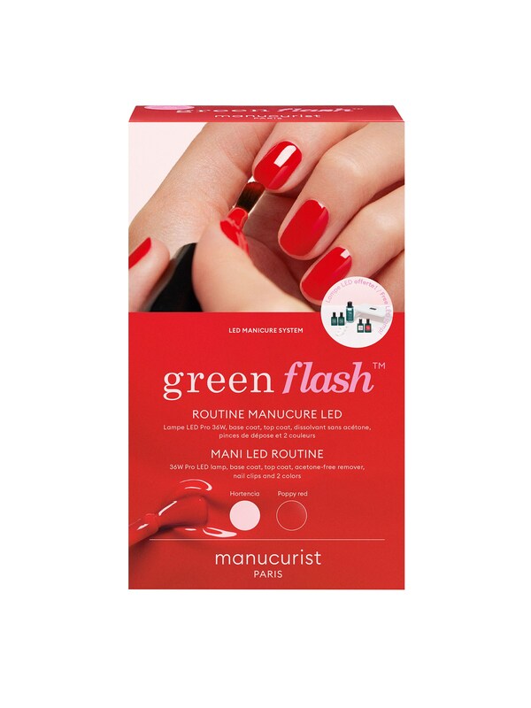 Seraphine Manucurist Green Flash Retail Kit 36W Nail Varnish