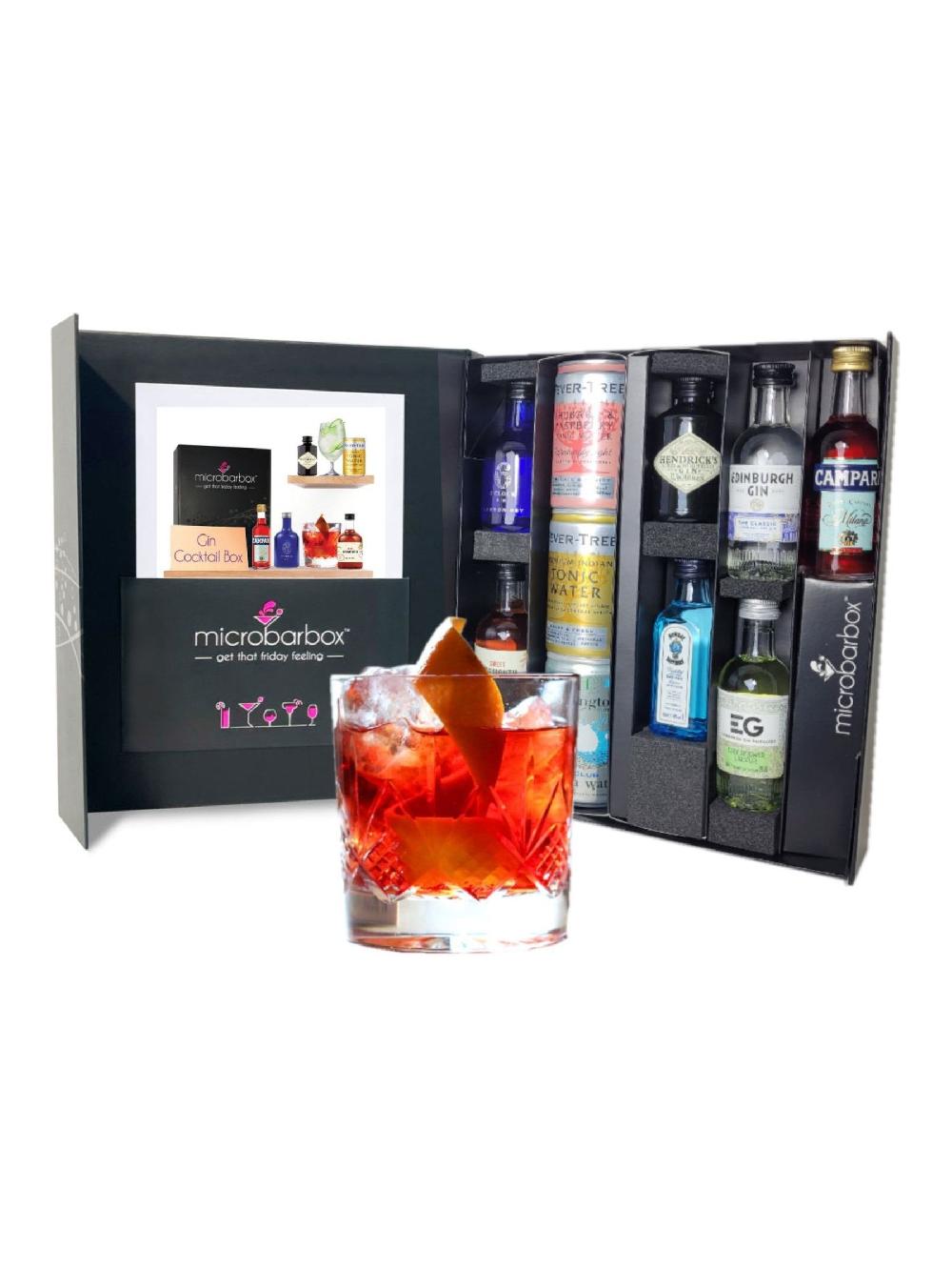 seraphine MicroBarBox Gin Cocktail Set in Premium Gift Box