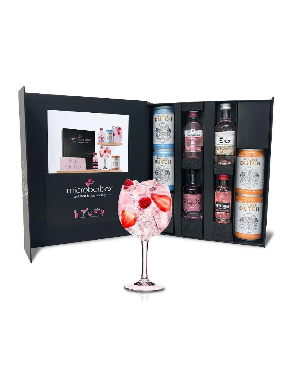 seraphine MicroBarBox Pink Gin & Tonic Set in Premium Gift Box