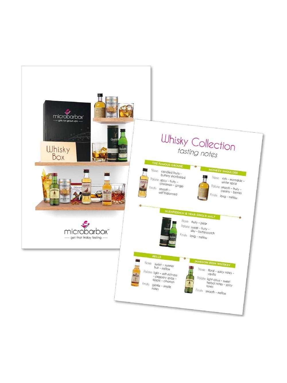 seraphine MicroBarBox Whisky Selection & Mixers Set in Premium Gift Box