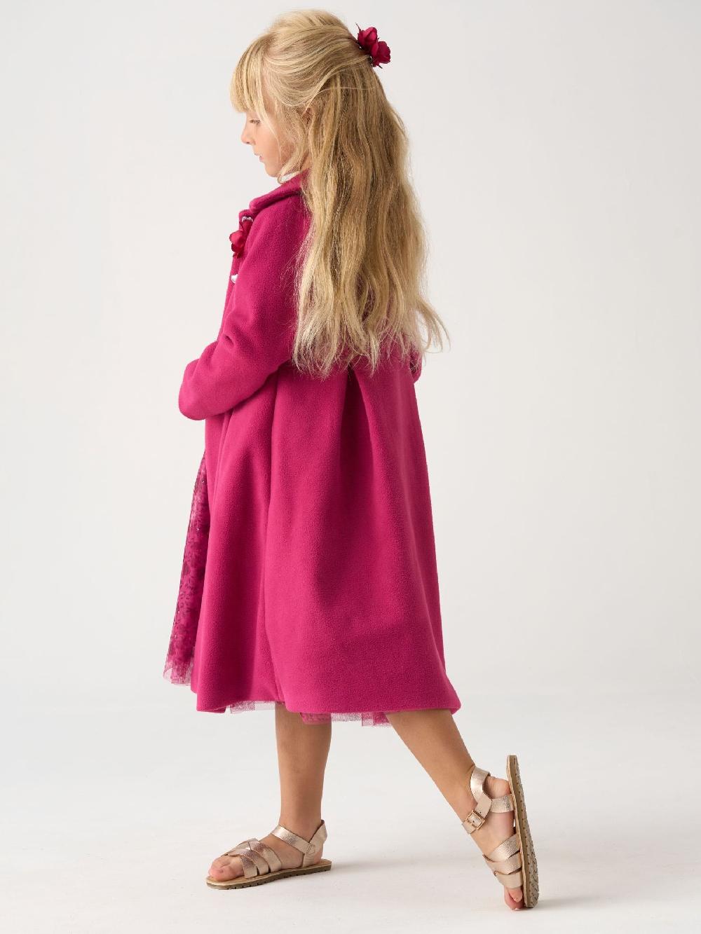 seraphine Miss Jacket with Tulle Appliqué and Printed Tulle Dress Set