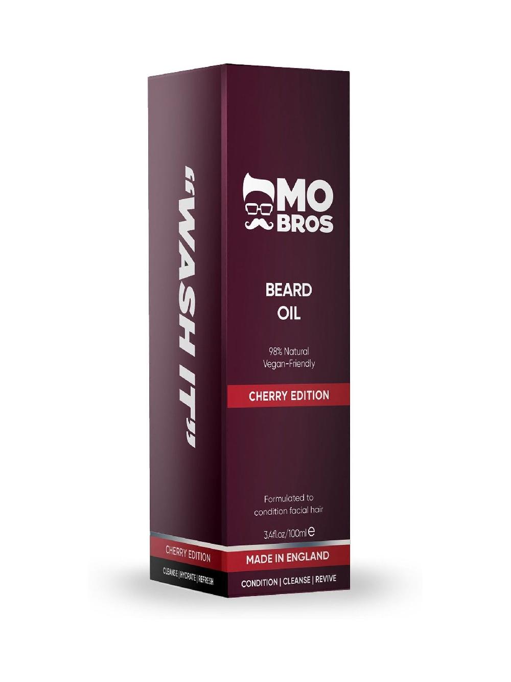 seraphine Mo Bros Premium Black Cherry Beard Oil 100ml