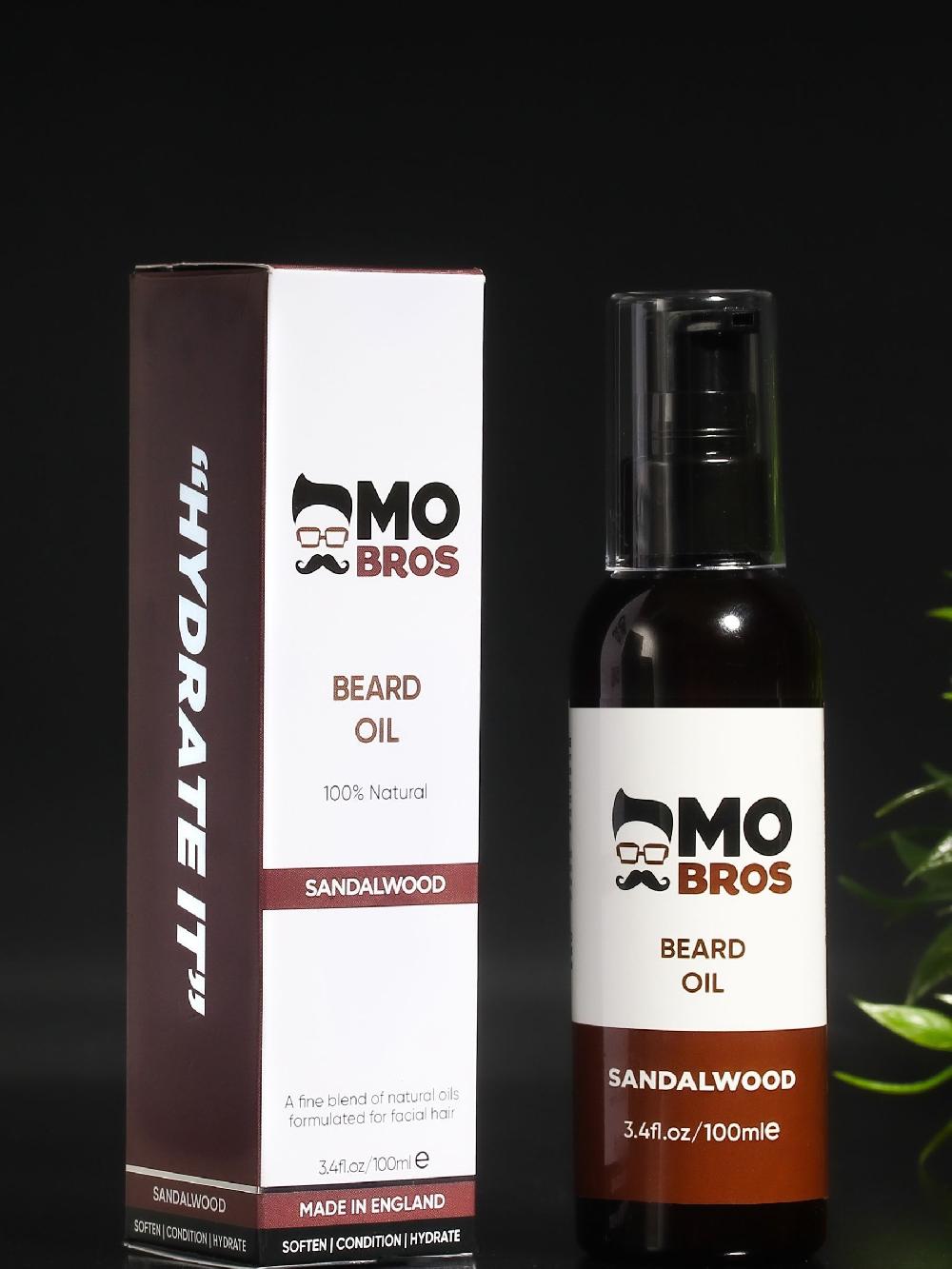 seraphine Mo Bros Premium Sandalwood Beard Oil 100ml