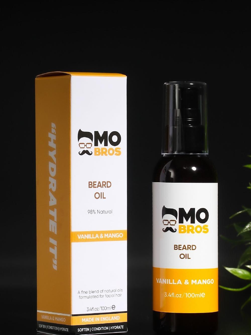 seraphine Mo Bros Premium Vanilla and Mango Beard Oil 100ml