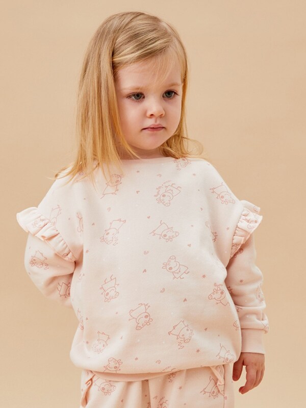 Seraphine MORI Cream Peppa Pig Oversized Sweatshirt