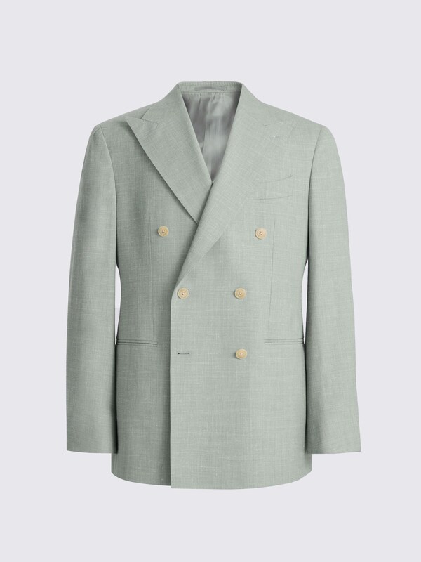 Seraphine MOSS Aqua Tailored Fit Tailored Fit Italian Suit Jacket