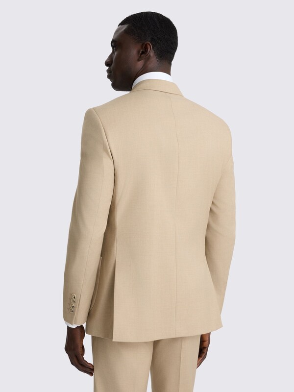 Seraphine MOSS Blonde Camel Tailored Fit Double Breasted Suit Jacket