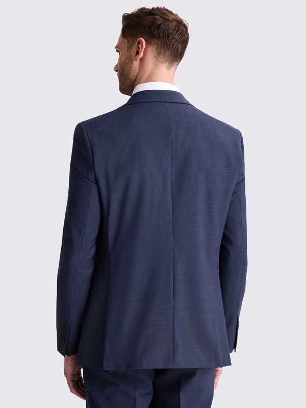 Seraphine MOSS Blue Tailored Fit Fit Performance Suit Jacket