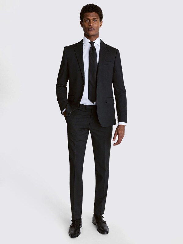 Seraphine MOSS Charcoal Slim Fit Stretch Suit Jacket