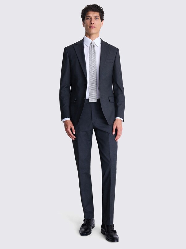 Seraphine MOSS Charcoal Tailored Fit Stretch Suit Jacket
