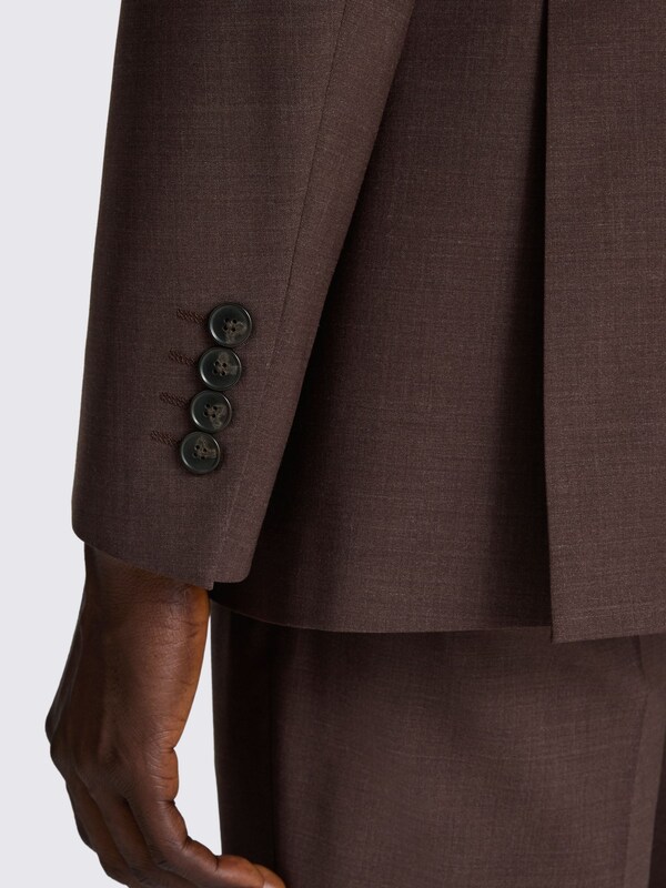 Seraphine MOSS Dark Plum Tailored Fit Performance Suit Jacket