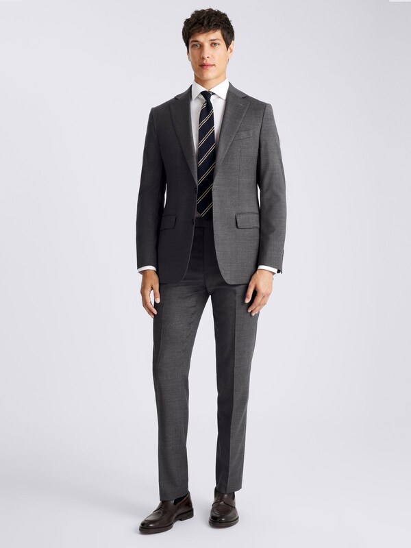 Seraphine MOSS Grey Tailored Fit Tailored Twill Suit Jacket
