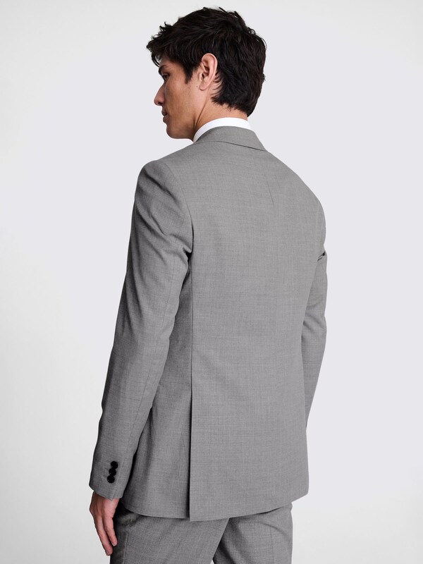 Seraphine MOSS Light Grey Tailored Fit Stretch Suit Jacket