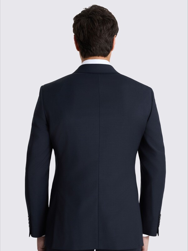 Seraphine MOSS Navy Tailored Fit Tailored Fit Performance Double Breasted Suit Jacket