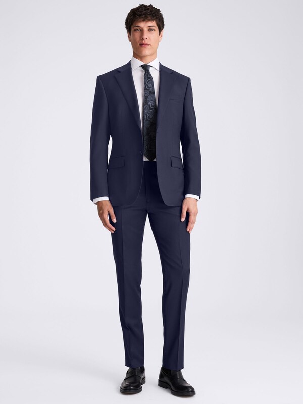 Seraphine MOSS Navy Tailored Fit Tailored Twill Suit Jacket