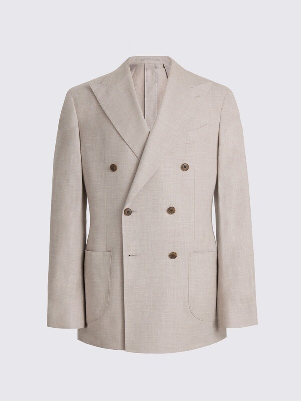 Seraphine MOSS Neutral Tailored Fit Tailored Fit Italian Suit Jacket
