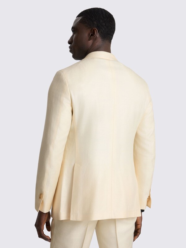 Seraphine MOSS Off-White Tailored Fit Italian Twill Suit Jacket
