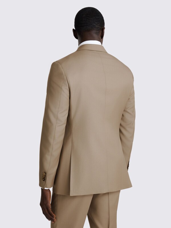 Seraphine MOSS Taupe Tailored Fit Italian Twill Suit Jacket
