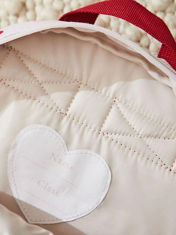 Seraphine My 1st Years Personalised Heart Print Mini Backpack
