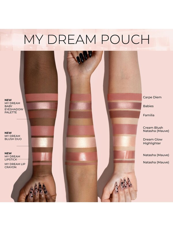 Seraphine Natasha Denona My Dream Pouch Full Face Makeup Gift Set (Worth £124)