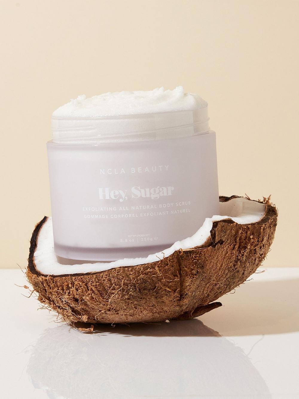 seraphine NCLA Beauty Coconut Vanilla Hey Sugar Exfoliating Body Scrub 250g