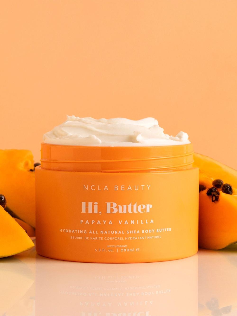seraphine NCLA Beauty Papaya Vanilla Hi Butter Hydrating Shea Body Butter 200ml