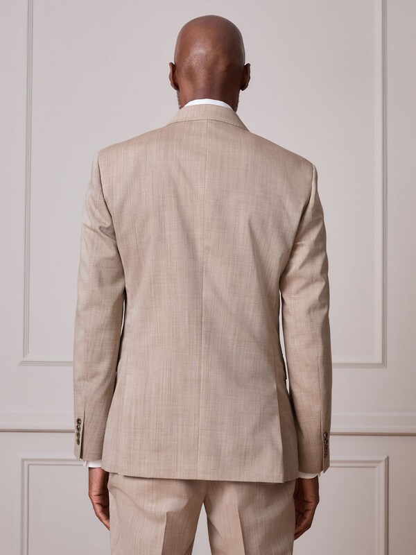 Seraphine Neutral Slim Fit Signature Nova Fides 100% Italian Wool Suit Jacket