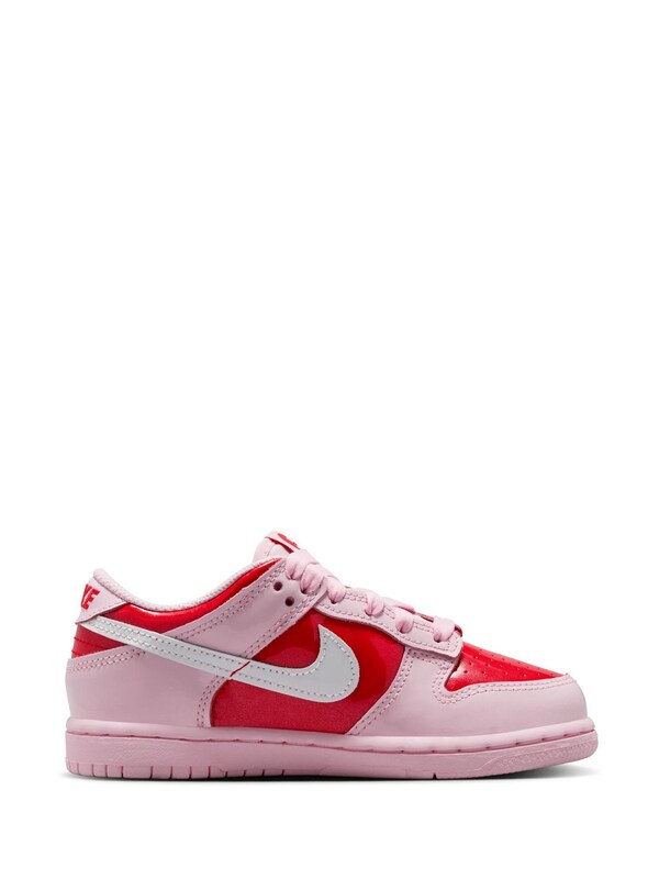 Seraphine Nike Pink/Red Hearts Junior Dunk Low Trainers