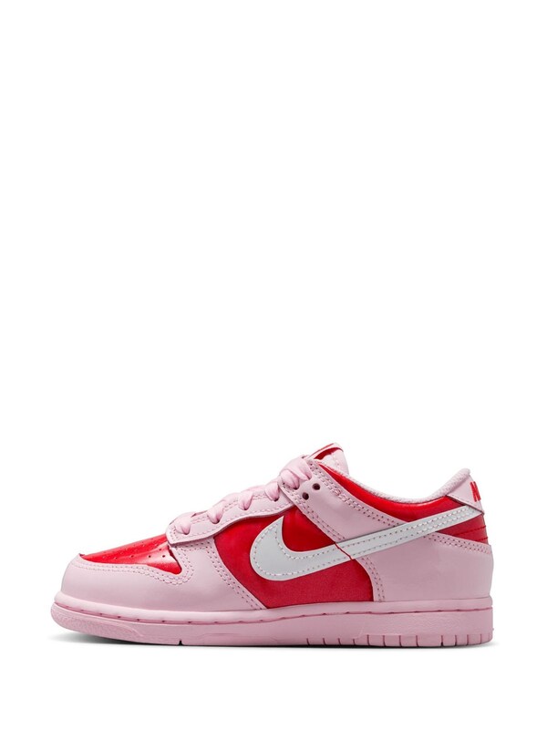 Seraphine Nike Pink/Red Hearts Junior Dunk Low Trainers
