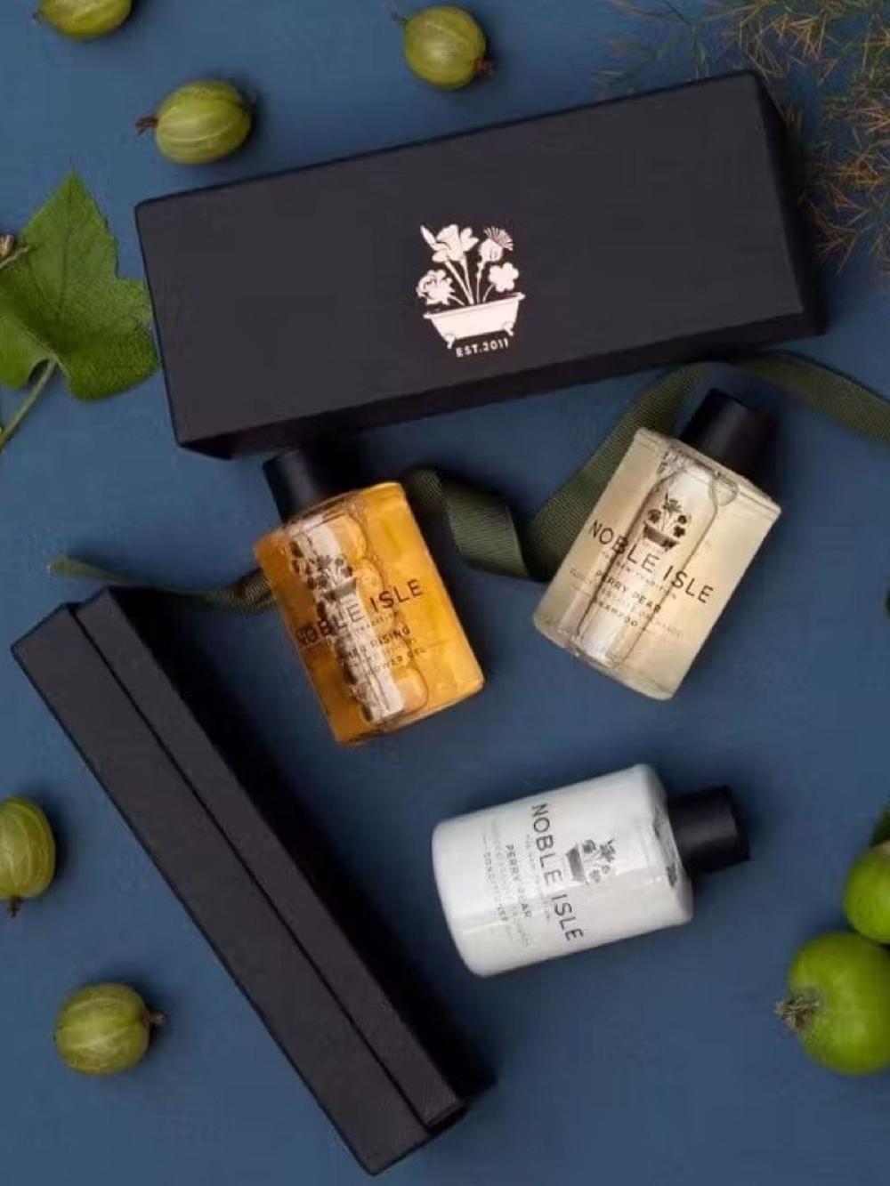 seraphine Noble Isle Hair & Shower Travel Trio Gift Set (Worth £30)