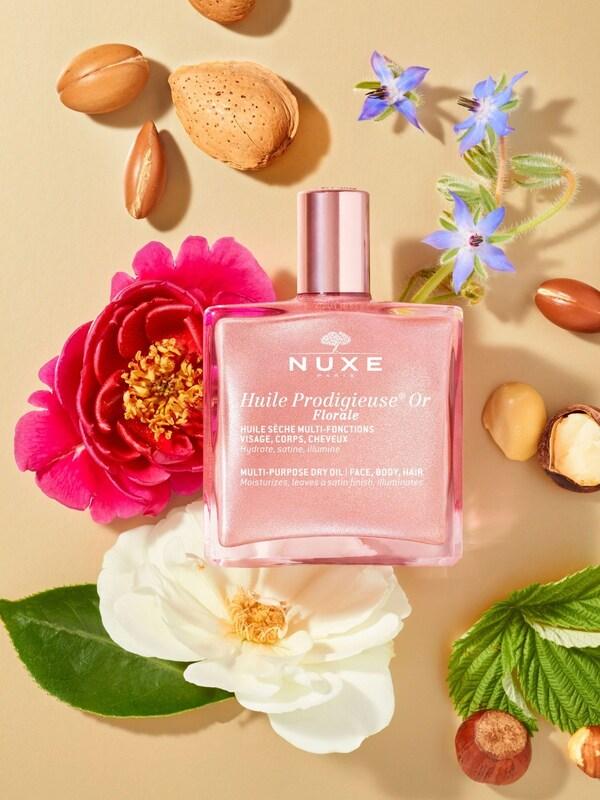 Seraphine Nuxe Huile Prodigieuse Or Florale Multi-Purpose Dry Oil For Face Body And Hair 50ml