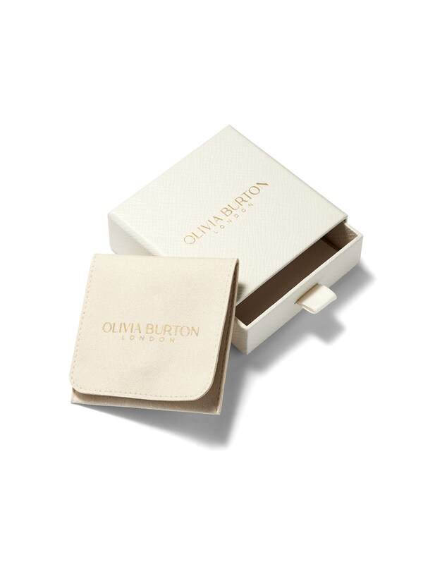 Seraphine Olivia Burton Mini Heart Light Gold Tone IP Bangle