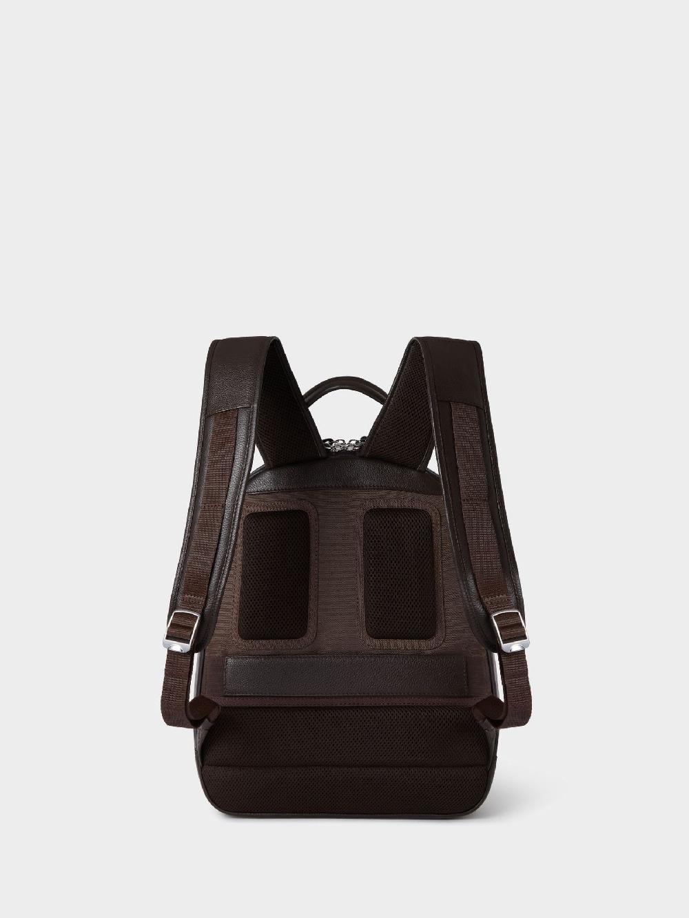 seraphine Osprey London Brown The Venture Leather Backpack