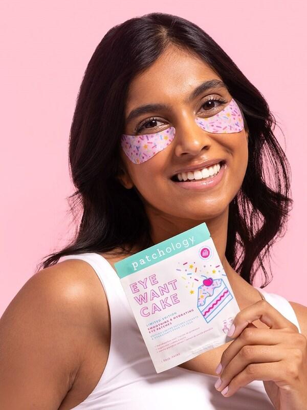 Seraphine Patchology Eye Want Cake Limited Edition Smoothing Hydrating Eye Patches 5 Pack