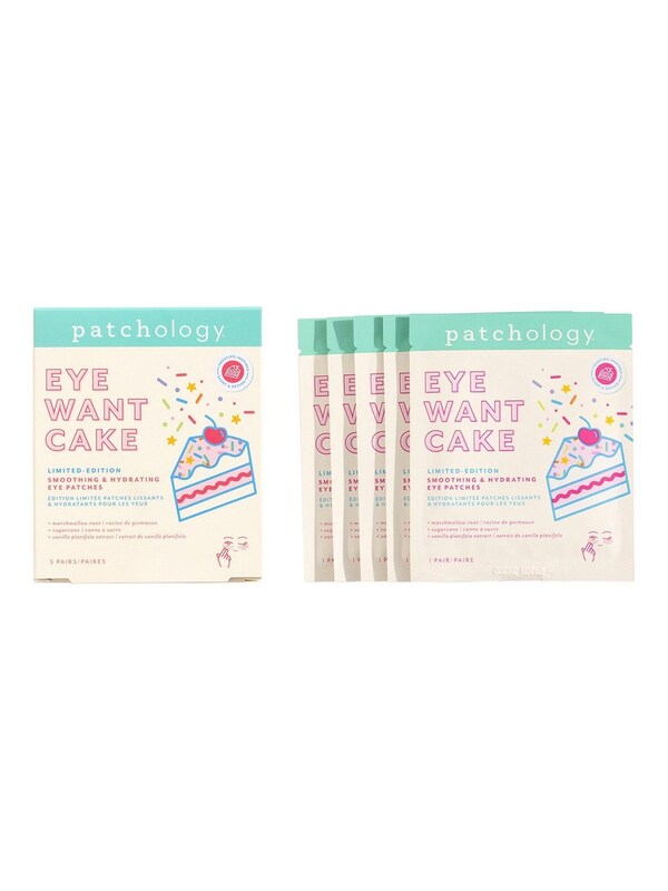 Seraphine Patchology Eye Want Cake Limited Edition Smoothing Hydrating Eye Patches 5 Pack
