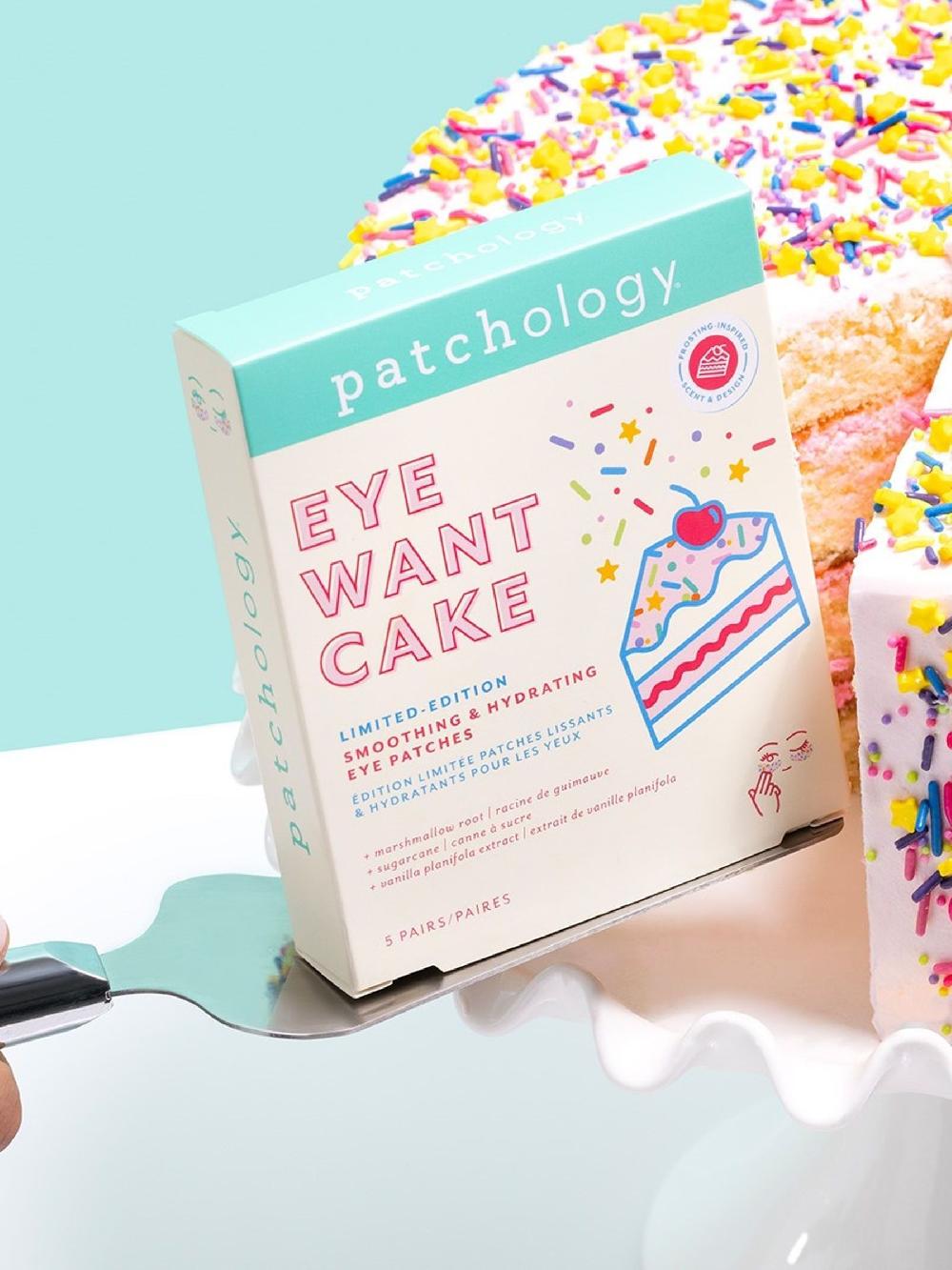 seraphine Patchology Eye Want Cake Limited Edition Smoothing Hydrating Eye Patches 5 Pack
