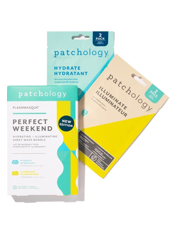Seraphine Patchology Perfect Weekend Hydrating + Illuminating Sheet Mask Bundle