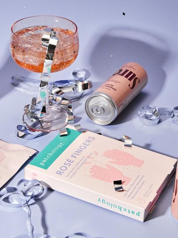 Seraphine Patchology Rosé Fingers Renewing Hand Mask