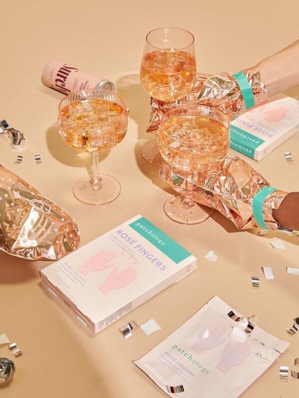 Seraphine Patchology Rosé Fingers Renewing Hand Mask