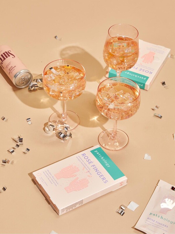 Seraphine Patchology Rosé Fingers Renewing Hand Mask