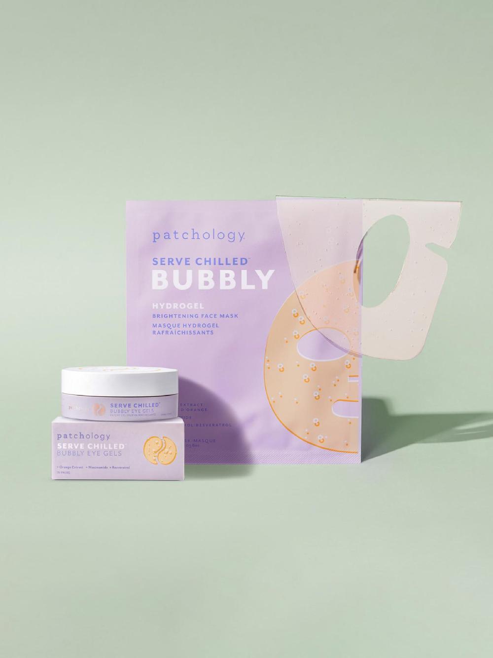 seraphine Patchology Serve Chilled Bubbly Brightening Hydrogel Mask