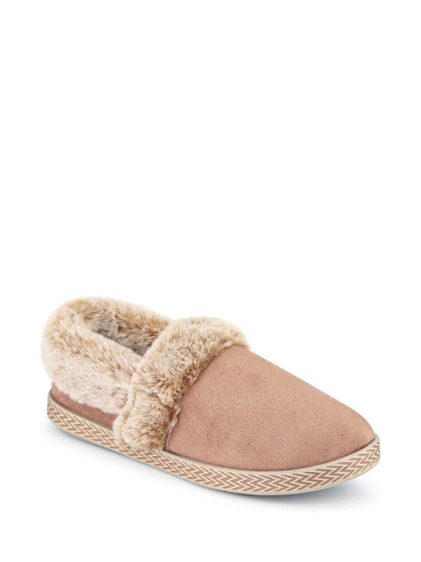 Seraphine Pavers Cream Warm Lined Memory Foam Slippers