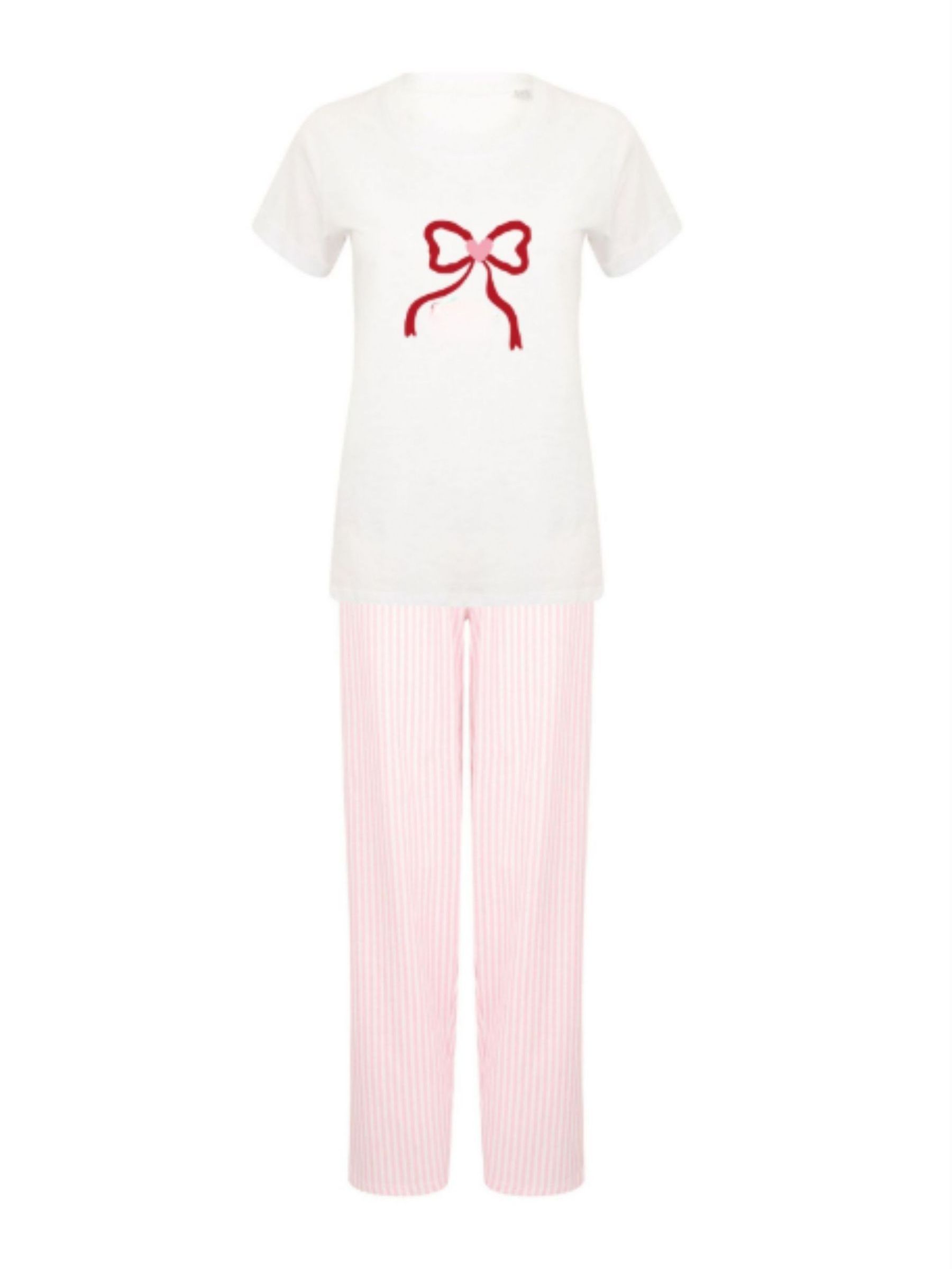 seraphine Personalised Bow Children's Pyjamas by Koko Blossom