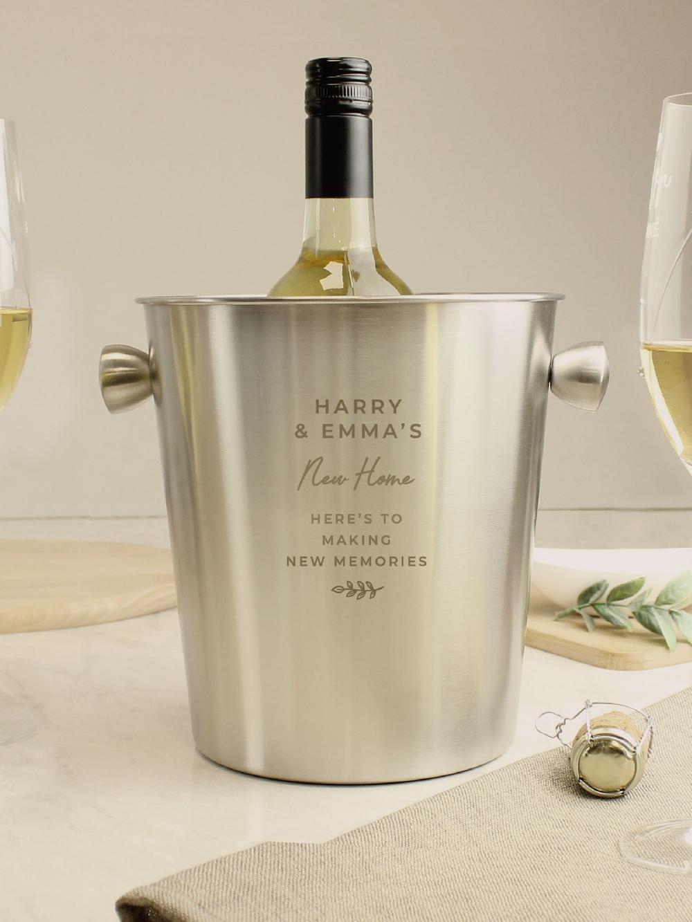 seraphine Personalised Celebration Ice Bucket by PMC