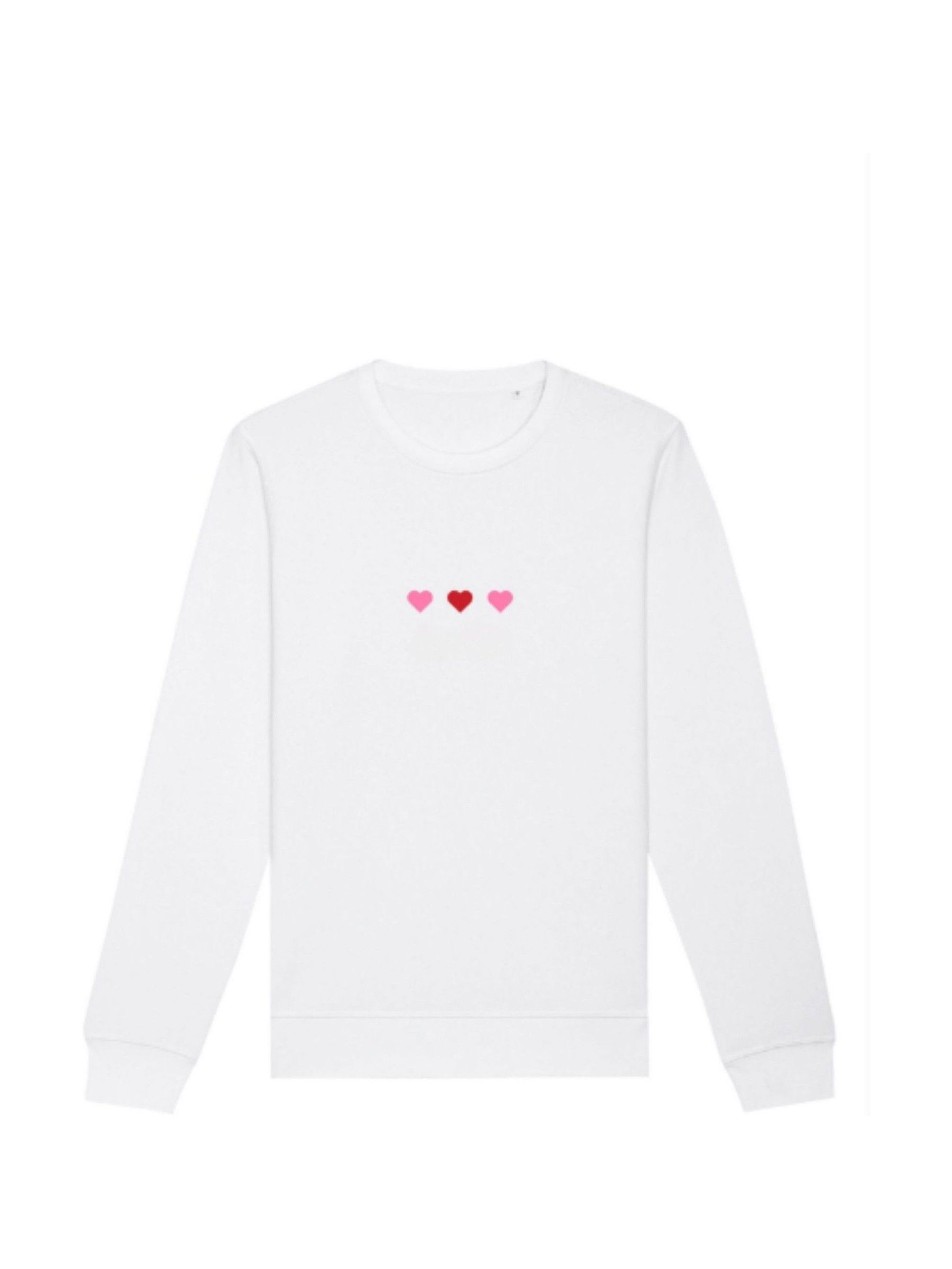 seraphine Personalised Mini Hearts Sweatshirt by Koko Blossom