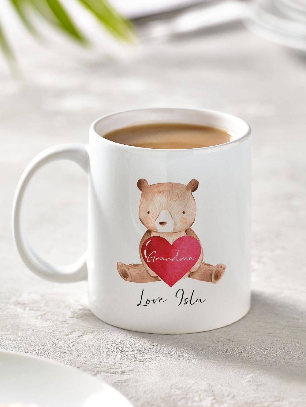seraphine Personalised Mug & Coaster Set by Loveabode