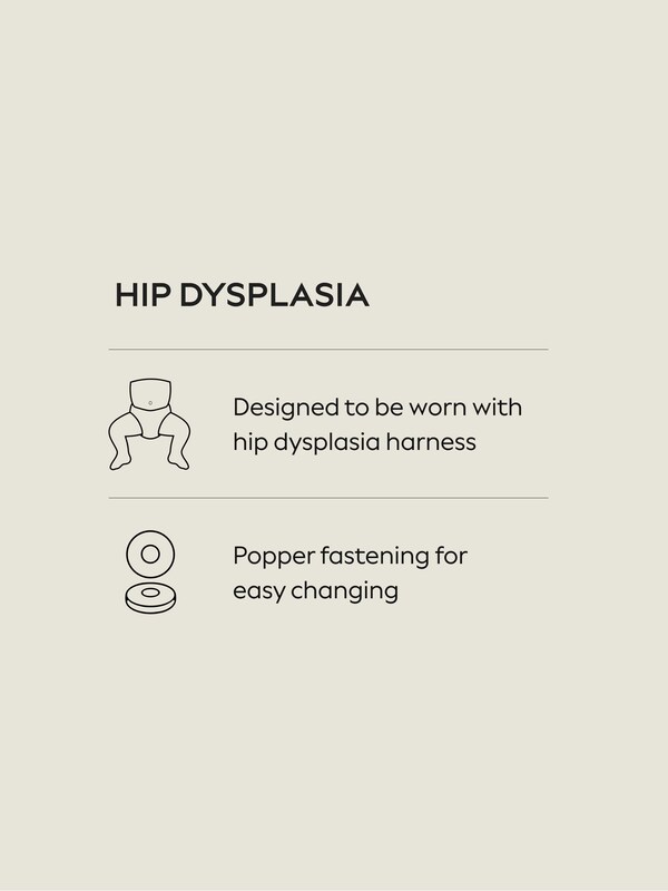 Seraphine Pink 3 Pack Hip Dysplasia Short Sleeve Baby Bodysuits