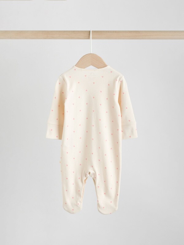 Seraphine Pink 4 Piece Baby Sleepsuit Bodysuit Beanie And Bib Set (0-9mths)