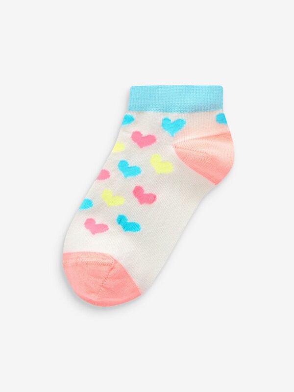 Seraphine Pink/Grey/Purple 5 Pack Cotton Rich Unicorn Character Trainer Socks